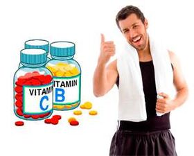 Jaké vitamíny jsou potřebné pro mužskou sílu